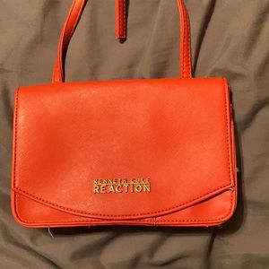 Kenneth Cole Reaction orange crossbody